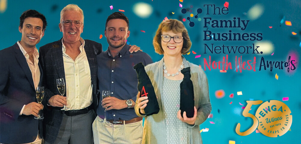 We're Finalists! North West Family Business Awards 2022-EWGA Wines