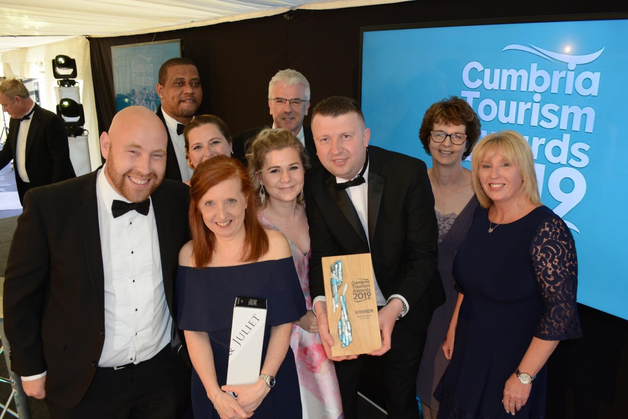 EWGA Wines at Cumbria Tourism Awards 2019