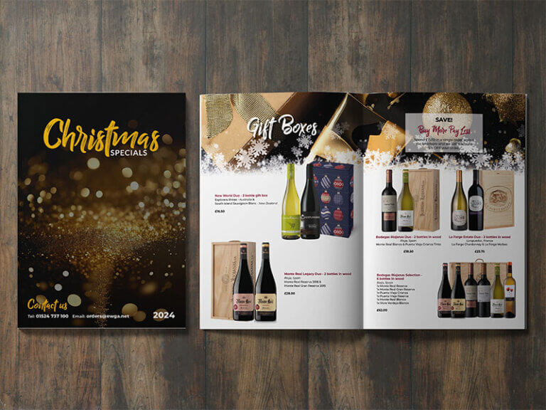 Christmas Wine Gifts Specials Brochure