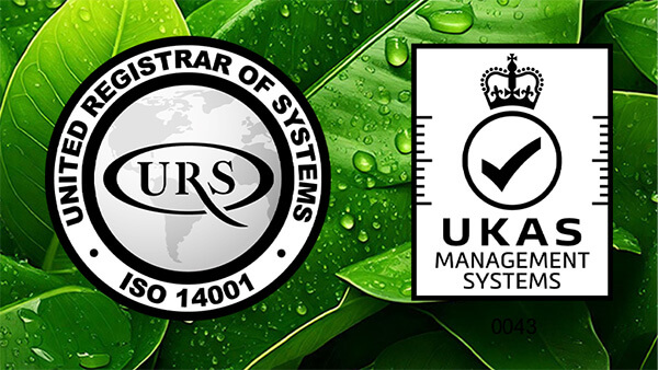 WE ACHIEVED ISO 14001 accreditation